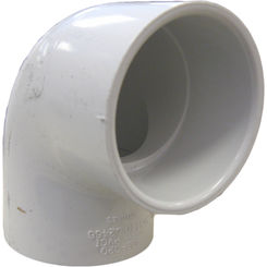Click here to see Commodity  PVCL212 Schedule 40 PVC 90 Degree Elbow, 2-1/2 Inch