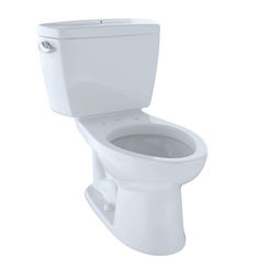 Click here to see Toto CST744SB#01 TOTO Drake Two-Piece Elongated 1.6 GPF Toilet with Bolt Down Tank Lid, Cotton White - CST744SB#01