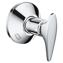 Click here to see Grohe 45069000 Grohe 45069000 Universal Reversing Lever w. Flange, Chrome