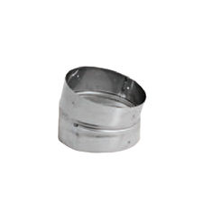 Click here to see M&G DuraVent 4615 DuraVent 6DLR-E15ADSS 6-Inch DuraLiner 15 Degree Stainless Steel Elbow Adapter