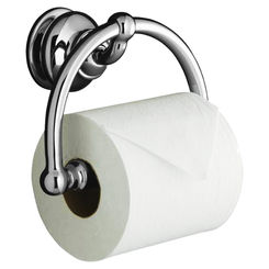 Click here to see Kohler 12157-CP Kohler K-12157-CP Polished Chrome Fairfax Toilet Paper Holder