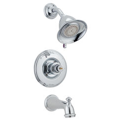 Click here to see Delta T14455-LHP Delta T14455-LHP Victorian Monitor 14 Series Tub & Shower Trim (Less Handle) - Chrome