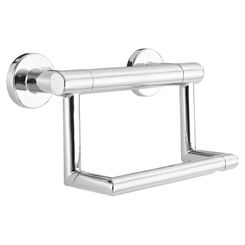 Click here to see Delta 41550 Delta 41550 Polished Chrome Toilet Paper Holder / Assist Bar