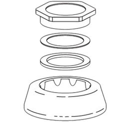 Click here to see Sloan 306125 Sloan F-5-A Spud Coupling Kit for Urinals, 3/4