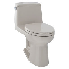 Click here to see Toto MS854114EL#03 TOTO Eco UltraMax One-Piece Elongated 1.28 GPF ADA Compliant Toilet, Bone - MS854114EL#03