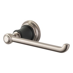 Click here to see Brizo 695061-NKBL Brizo 695061-NKBL Luxe Nickel/Matte Black Rook Toilet Paper Holder