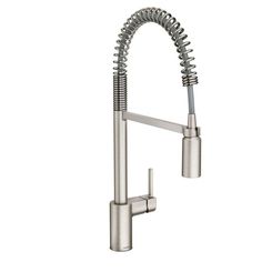 Click here to see Moen 5923SRS Moen 5923SRS Align Pre-Rinse Pulldown Kitchen Faucet, Spot Resist Stainless