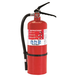 First Alert DHOME1 Rechargeable Fire Extinguisher 2.4 LB Gray for sale online 