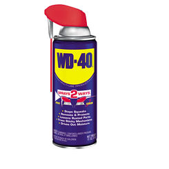 Click here to see WD-40 490040 WD-40 490040 Smart Straw Lubricant, 11 oz, Aerosol Can, Light Amber, Liquid