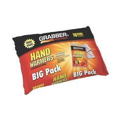 Click here to see Grabber HWPP10 Grabber HWPP10 Non-Toxic Hand Warmer, 7 hr, 135 Deg F