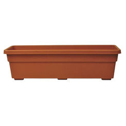 Click here to see Southern Patio PW2412TC Southern Patio Dynamic Design PW2412TC Durable Promotional Rolled Rim Window Box Planter, 8.0625 in