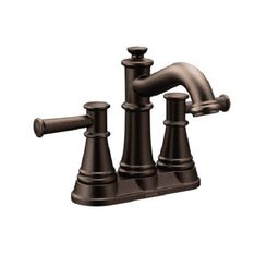 Click here to see Moen 6401ORB Moen 6401ORB Oil Rubbed Bronze Belfield Two-Handle Lavatory Faucet
