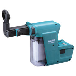 Click here to see Makita DX01 Makita DX01 Dust Extractor Attachment with HEPA Filter