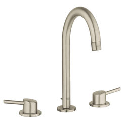 Click here to see Grohe 20217ENA Grohe 20217ENA Concetto Two-Handle Widespread Kitchen Faucet, Brushed Nickel