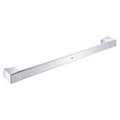 Click here to see Grohe 40807000 Grohe 40807000 Selection Cube Grip Towel Bar - StarLight Chrome 