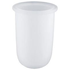 Click here to see Grohe 40393000 Grohe 40393000 Essentials Spare Glass For Brush, Satin White 