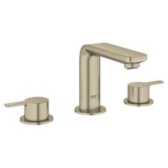 Click here to see Grohe 20578ENA Grohe 20578ENA Lineare Medium Widespread Bathroom Faucet, Brushed Nickel