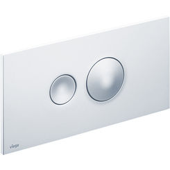 Plastic, 54665 Viega Flush Plate Standard 1