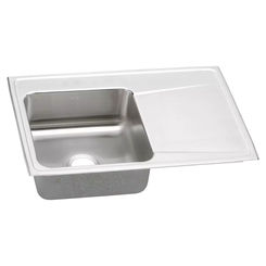 Click here to see Elkay ILR3322R0 Elkay ILR3322R0 Lustertone Single Bowl Drop-in Gourmet Sink