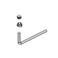 Click here to see Delta RP101439PN Delta RP101439PN Trillian Set Screw, Cover, and Wrench - Polished Nickel