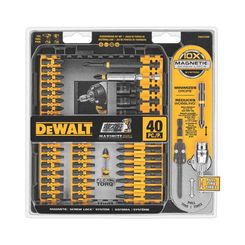 Click here to see Dewalt DWA2T40IR Dewalt Screwdriver Bit Set, 40 Pieces