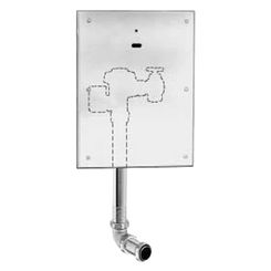Click here to see Sloan 3451649 Sloan Royal 152 ESS-1.28-OR-W/BOX-2-10-3/4-LDIM-HW Concealed Sensor Hardwired Water Closet Flushometer (3451649)