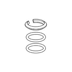 Click here to see Pfister 931-0080 Pfister 931-0080 Spout Rings for 136 Series Kitchen Faucets