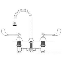 Click here to see T&S Brass B-0865 T&S Brass B-0865 Medical Faucet
