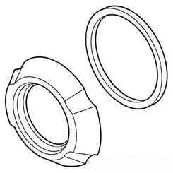 Click here to see Delta RP61823 Delta RP61823 Delta Flange - Handle Flange and Gasket (Chrome)