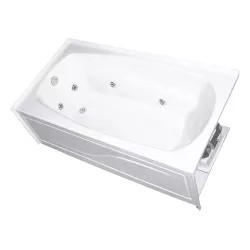 Mansfield 6053-WHT White Pro-Fit 3260 Acrylic Rectangular Whirlpool