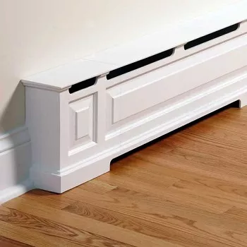 baseboard heater that looks like crown molding