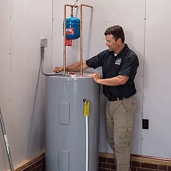 installing electric water heater wiring