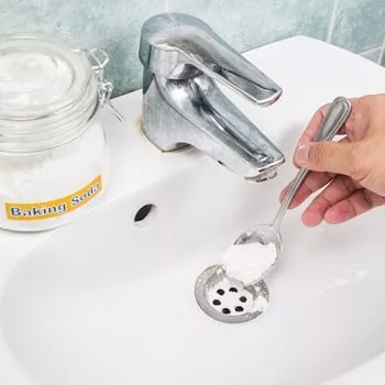 how to unclog a bathroom sink with baking soda
