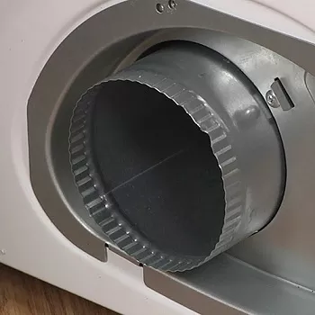 dryer duct connection