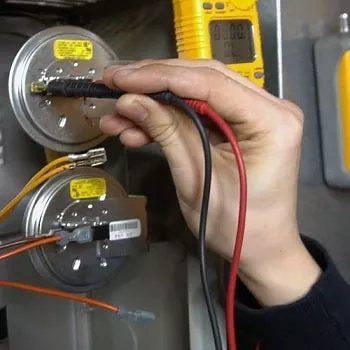 pressure switch stuck open or closed test
