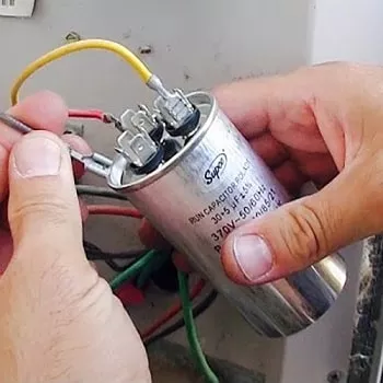how to replace furnace blower motor disconnect capacitor