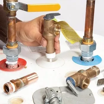 top mount pressure relief valve
