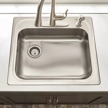 drop in sink installation