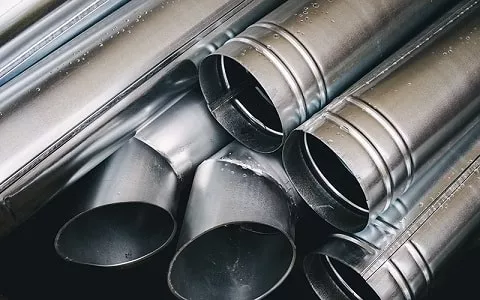 a collection of ductwork