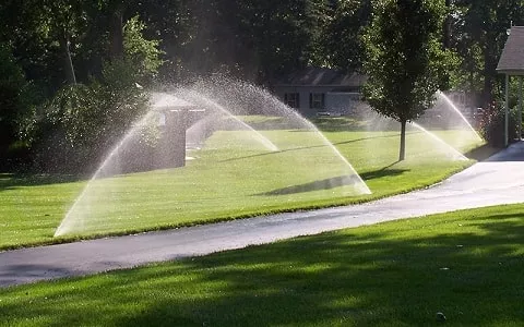 sprinkler zones give adequate coverage