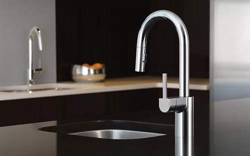 moen align kitchen faucets installed