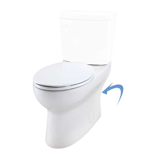 Gerber 21832 Avalanche 1.28gpf ADA Elongated Bowl White