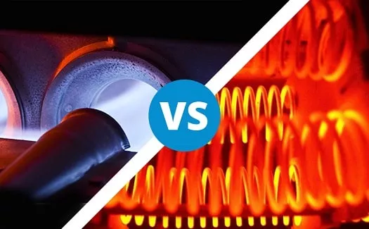 gas vs. electric furnace