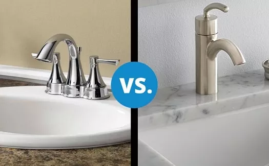 undermount sink vs. drop-in image comparison