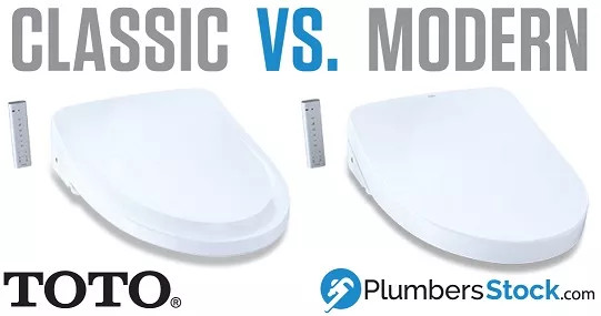 toto washlet modern vs. classic