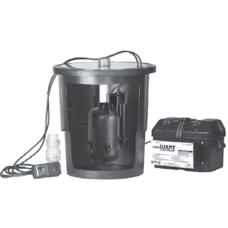 Little Giant 507717 Little Giant 507717 TSW-D22A Discharge Pump & Basin Kit