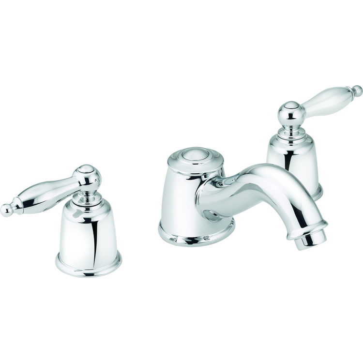 Moen T4933 Moen T4933 Castelby Chrome Two Handle Low Arc Roman Tub Trim