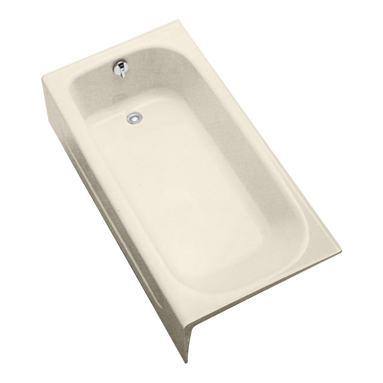 Fby1515lp Sedona Beige Enameled, How To Remove Drain From Cast Iron Bathtub