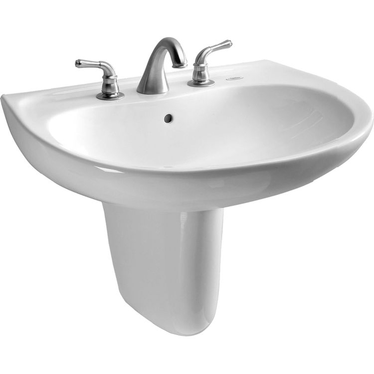 Toto LHT242.4G#01 Toto LHT242.4G#01 Prominence 26 x 22 Cotton White Lavatory Sink and Shroud