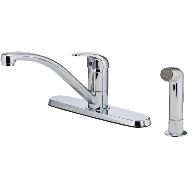 Pfister G134-7000 Pfister G134-7000 Pfirst One-Handle Kitchen Faucet, Polished Chrome